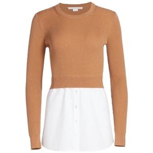 Veronica beard 100% merino wool sweater- Roch Mixed